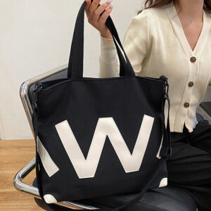 Women's Canvas Tote Shoulder Bag