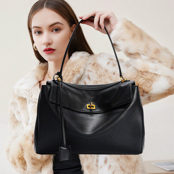 Genuine Leather Ladies Handbag - Image 2