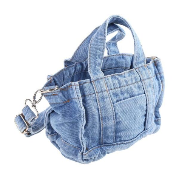 Women Denim Handbag Shoulder Lady Crossbody Bag - Image 2