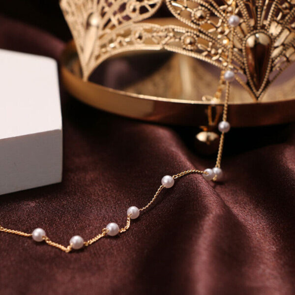 Fashion Pearl Chain Necklace Women - Image 3