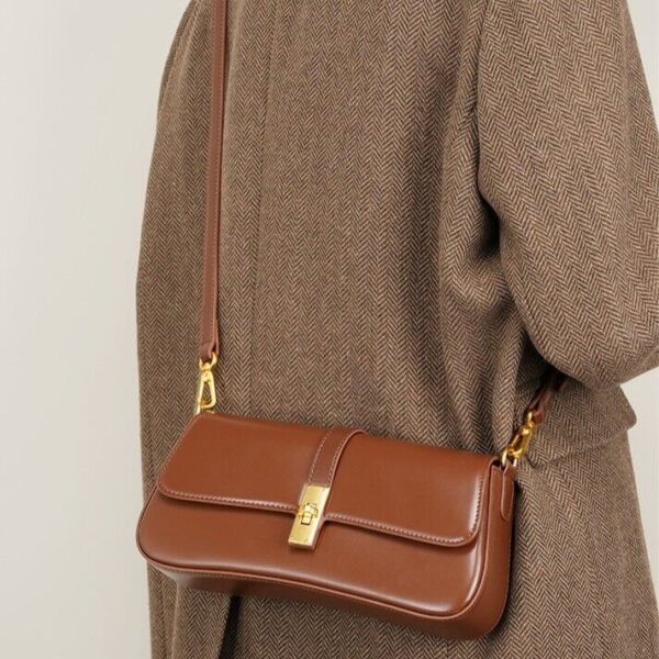 Leather Handbag Shoulder Bag - Image 3