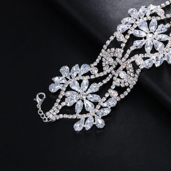 Rhinestone Crystal Choker Necklace - Image 3